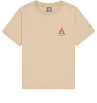 (WMNS) New Balance Cartoon Short Sleeve T-Shirt Asia Sizing 'Pink' AWT41333-INC