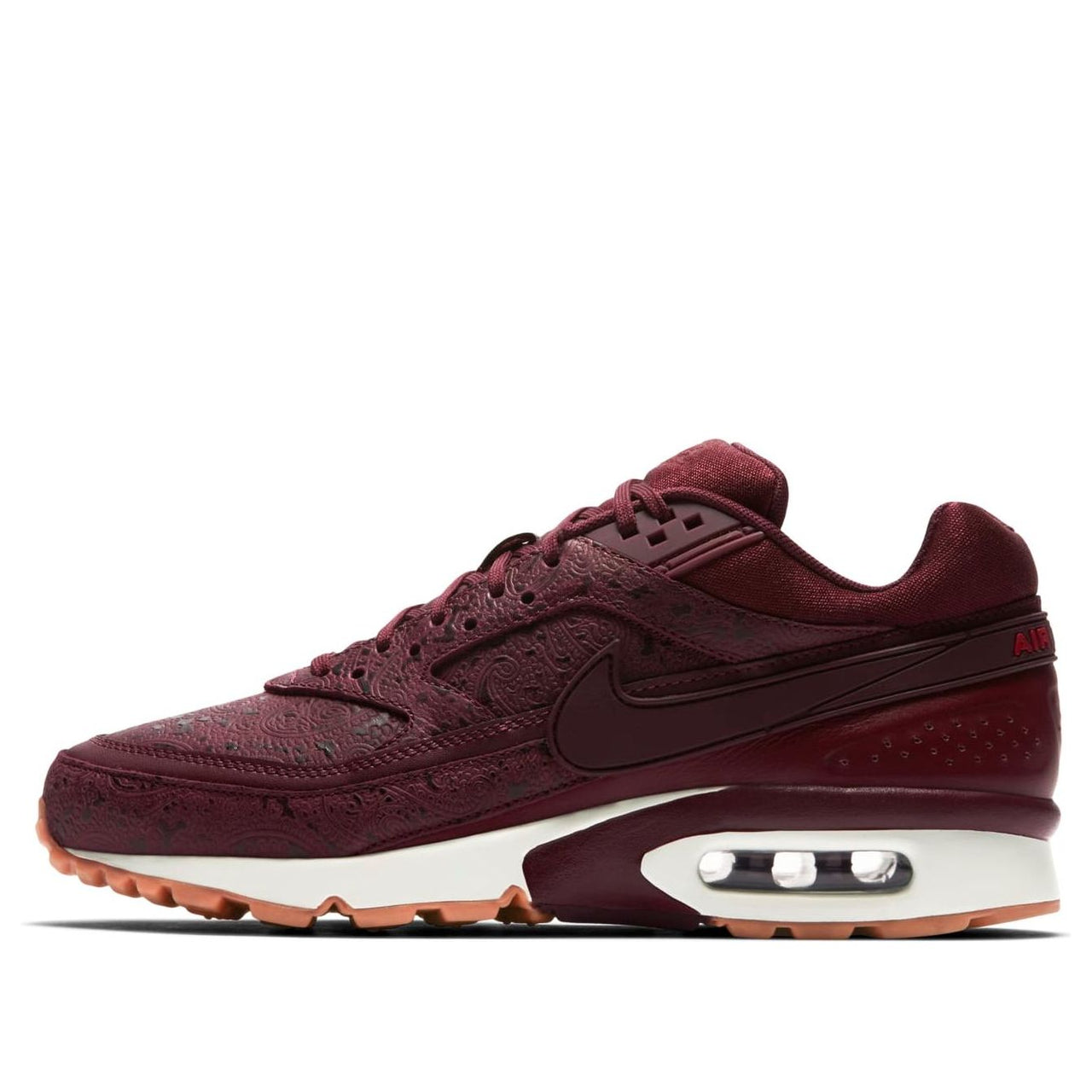 (WMNS) Nike Air Max BW PRM 'Night Maroon Sail' 862199-600