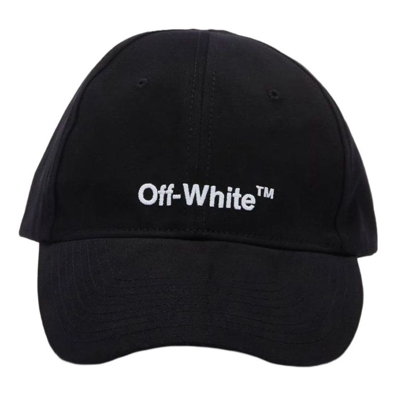 Off-White Alphabet Printing Logo Black Cap CAP-18486448