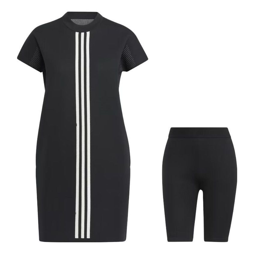 (WMNS) adidas Statement Primeknit Dress Asia Sizing 'Black White' HB3572