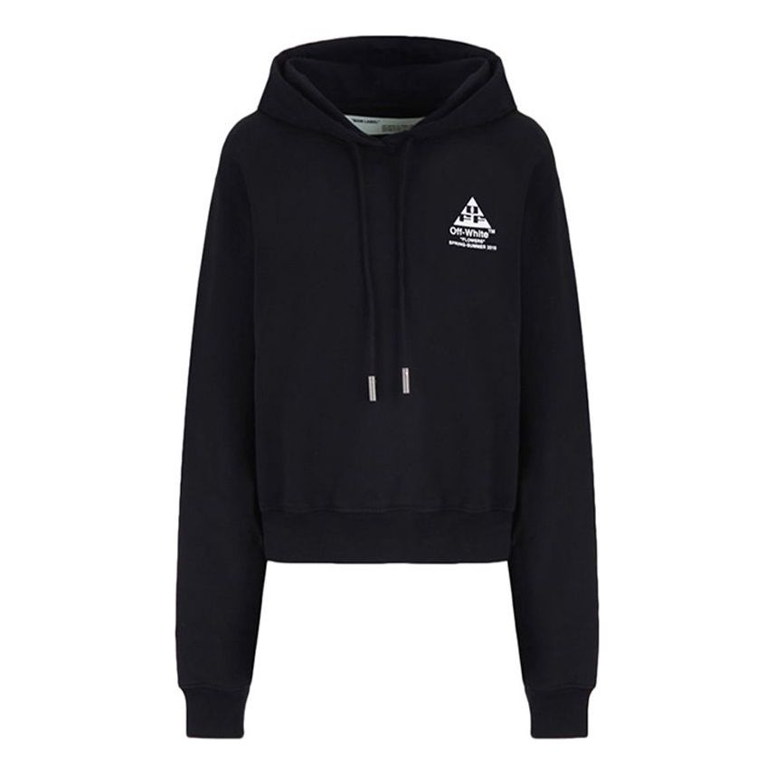 (WMNS) Off-White Diagonal Arrows Print Black OWBB016R190030431001