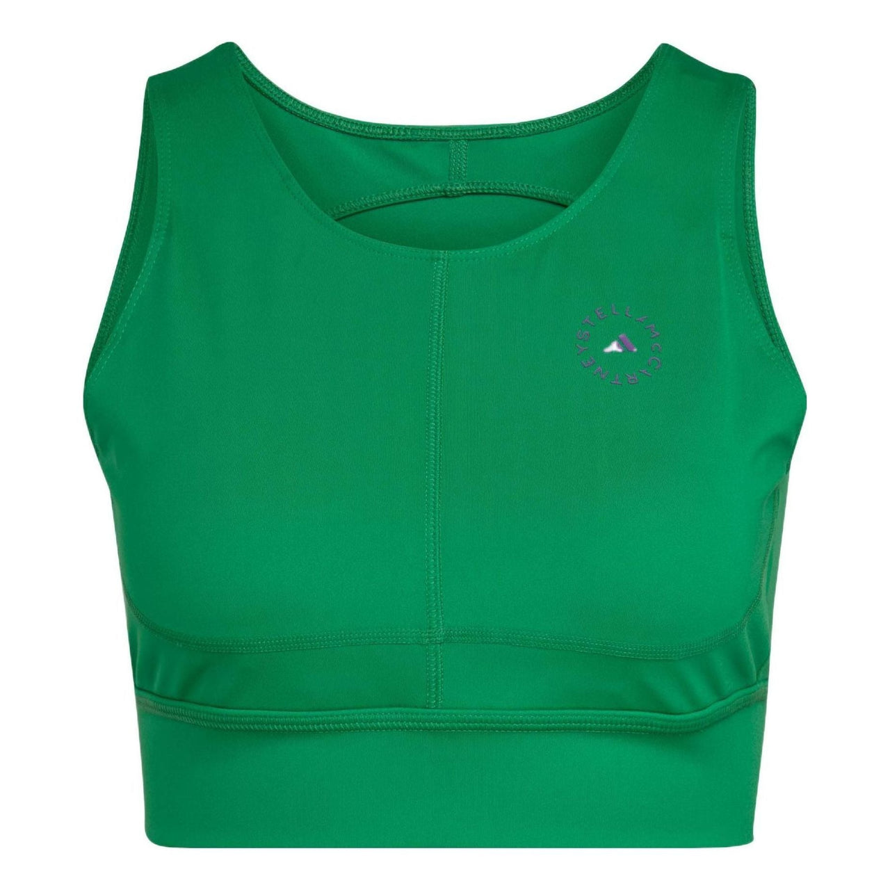 (WMNS) adidas by Stella McCartney TruePurpose Training Crop Top Asia Sizing 'Green' HI6032