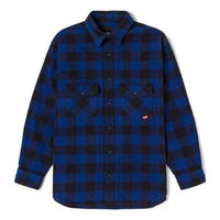 Vans x FW23 Checkboard Shirt 'Blue Black' 138857