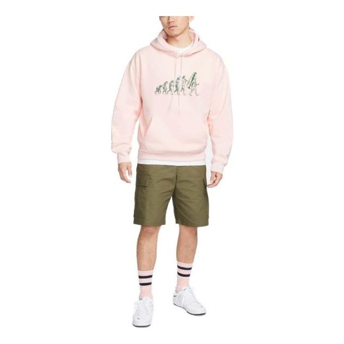Nike Sneaker Evolution Hoodie Asia Sizing 'Pink' FQ6898-610