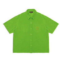 Drew House Corduroy Shirt 'Light Green' DR-SS22-159