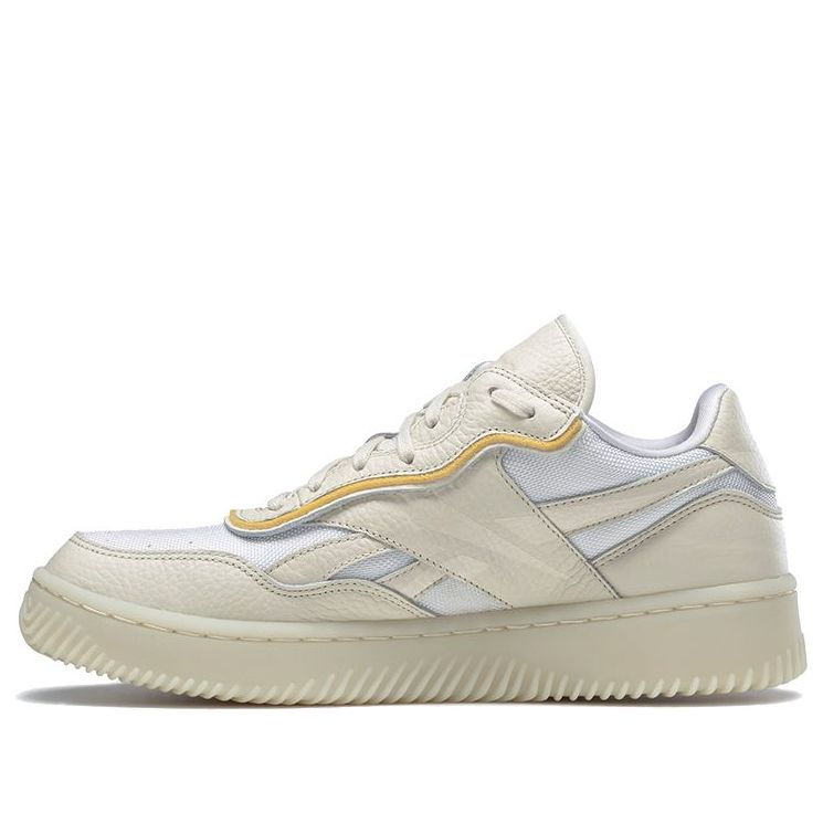 Reebok Vb Dual Court II Beige Yellow Skate Shoes FY2471