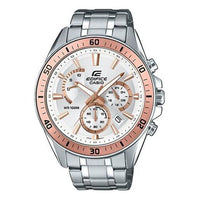 CASIO EDIFICE Men's White Dial Mens White Analog EFR-552D-7A