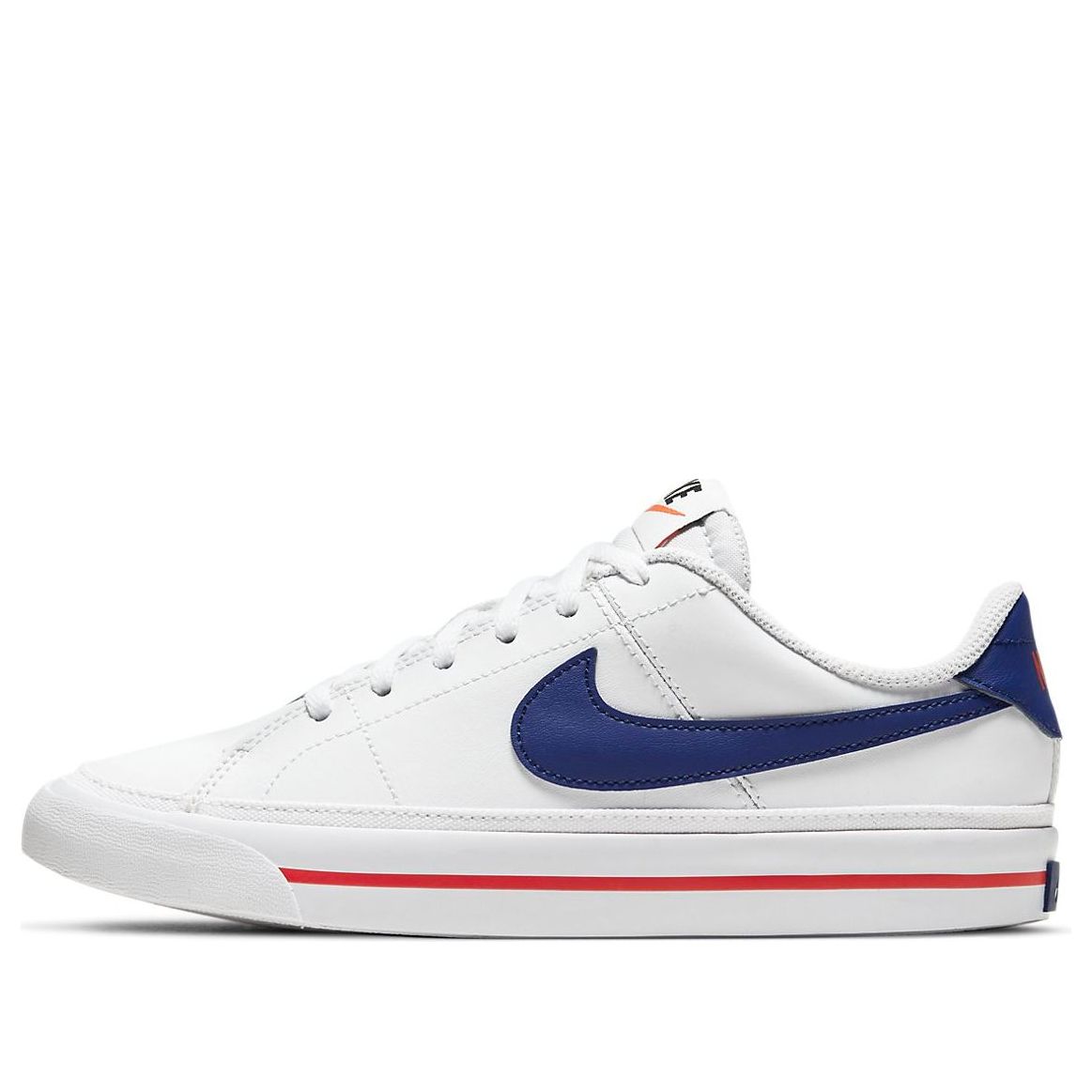 (GS) Nike Court Legacy 'White Deep Royal Blue Red' DA5380-107