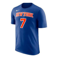 Nike New York Knicks Team limited Fan Edition Anthony Basketball Sports Short Sleeve Blue 870795-496