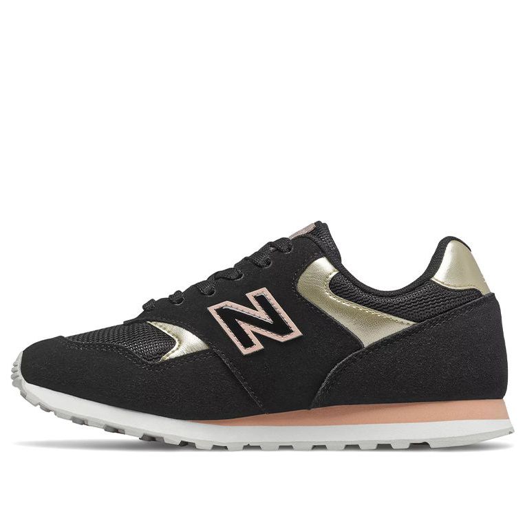 (WMNS) New Balance 393 'Black Light Gold Metallic' WL393MTL