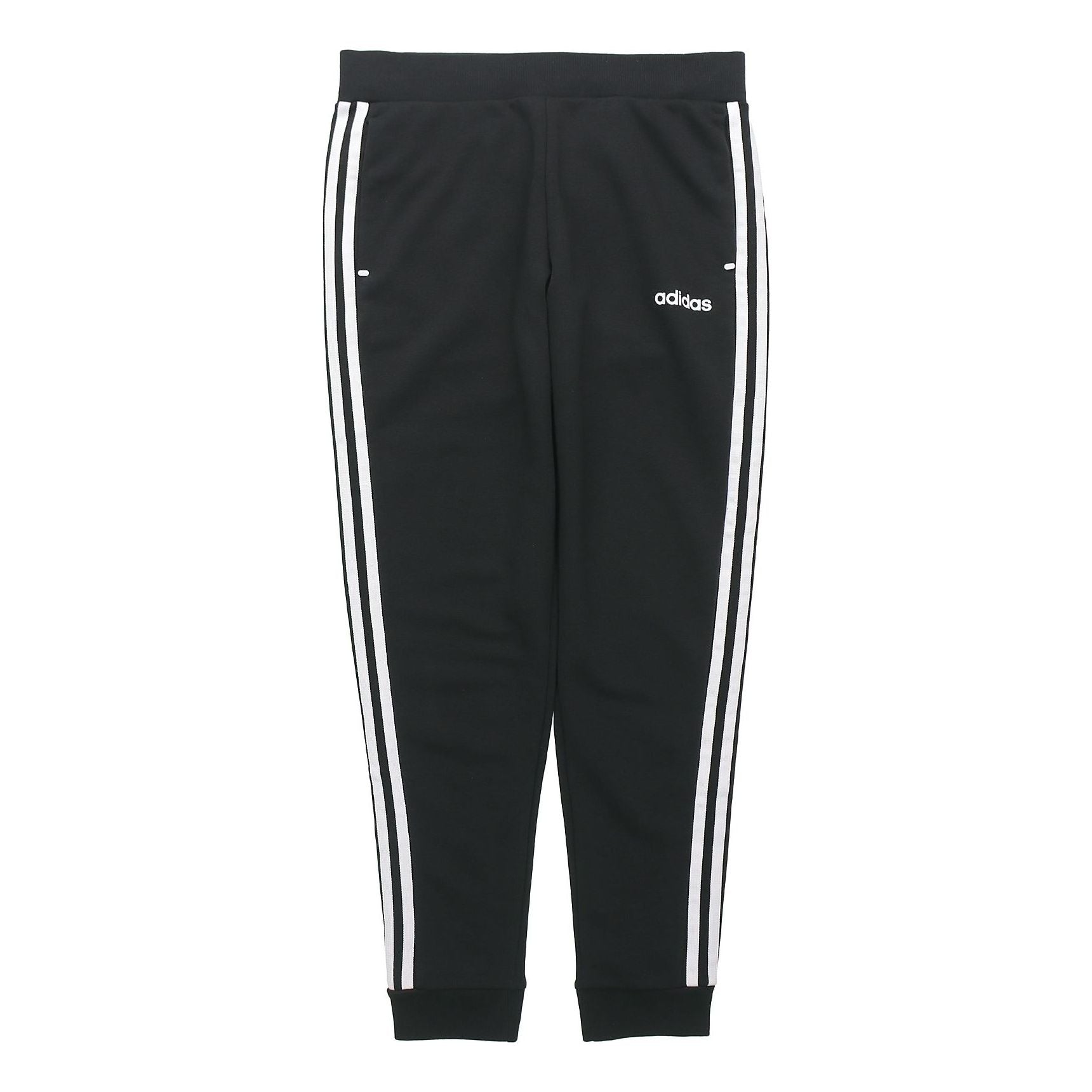 adidas neo M Ce 3sq2 Kn Tp Casual Sports Side Stripe Bundle Feet Long Pants Black GP4916