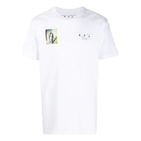 Off-White The Kiss Printing Short Sleeve White OMAA027T20JER0350161