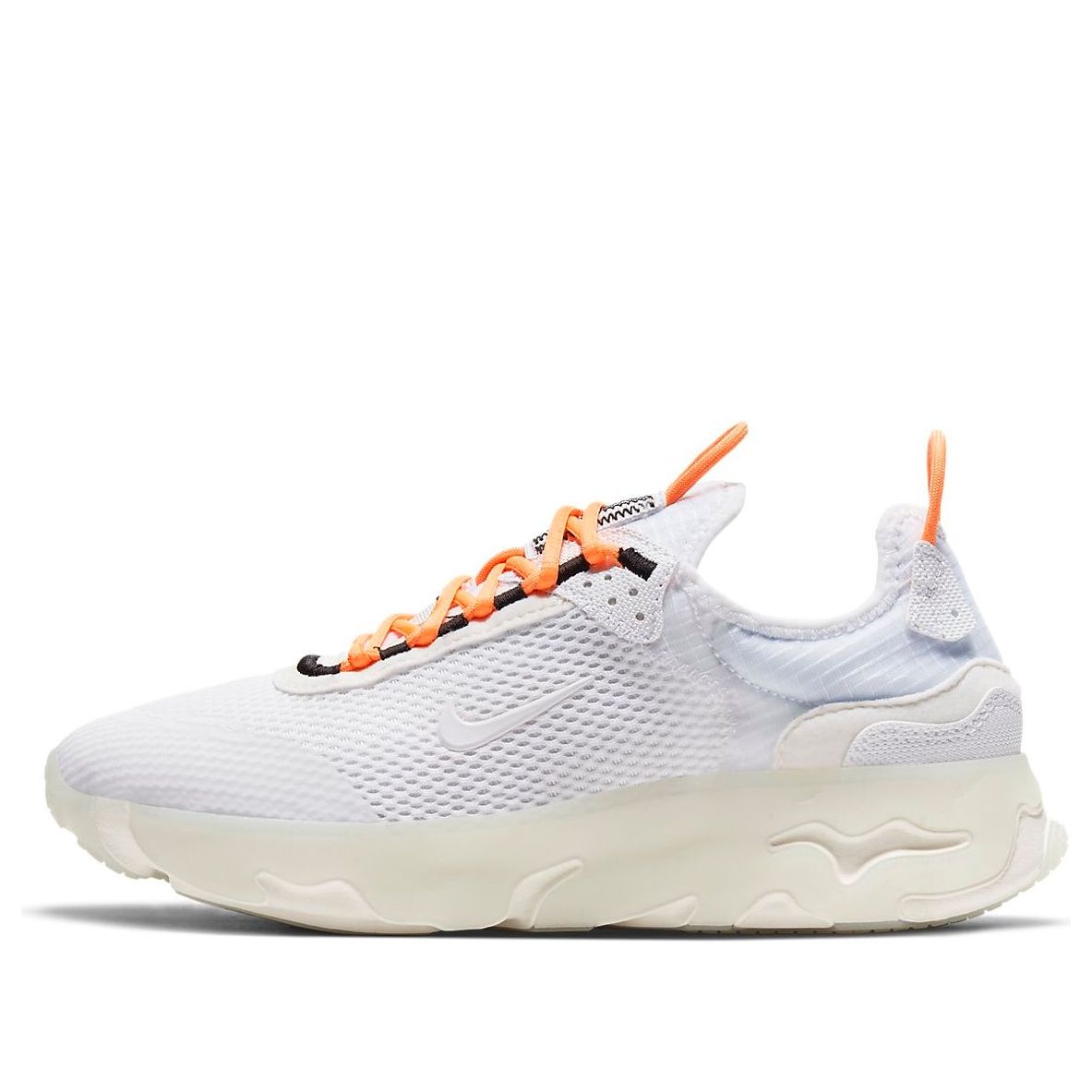 (GS) Nike React Live Shoes White/Orange CW1622-800