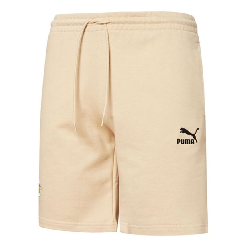 PUMA Logo Club Shorts 'Beige' 533103-20