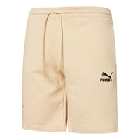 PUMA Logo Club Shorts 'Beige' 533103-20