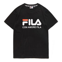 FILA FUSION Short Sleeve 2019 Sports Black T51M019150FBK