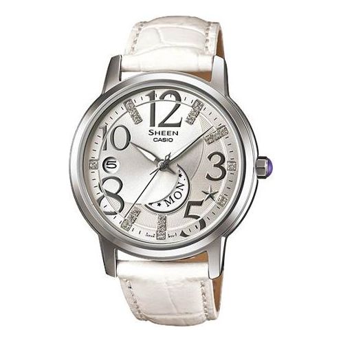 CASIO SHEEN Series quartz Business SHE-4028L-7A White Analog SHE-4028L-7A2021