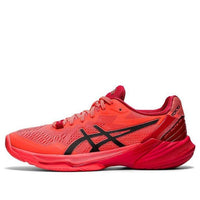 (WMNS) ASICS Sky Elite Ff 2 Tokyo Running Shoes Red/Black 1052A068-701