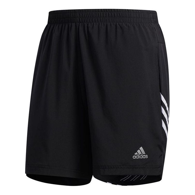 adidas RUN IT 3S SHORT Running Sports Shorts Black FK1939