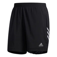 adidas RUN IT 3S SHORT Running Sports Shorts Black FK1939
