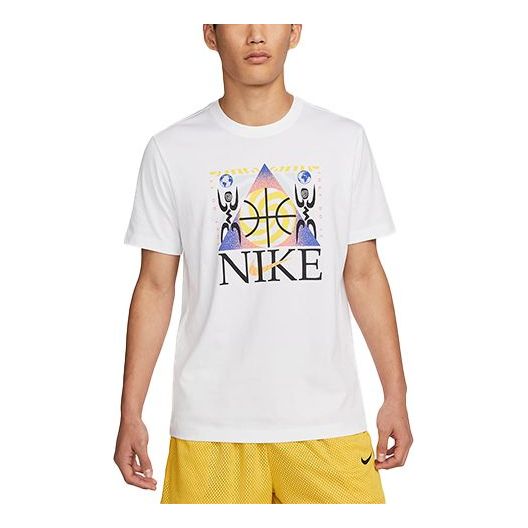 Nike printed graphic T-shirt 'White' DQ1888-100