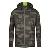 adidas Camouflage Athleisure Casual Sports Windproof Jacket Green CG1033