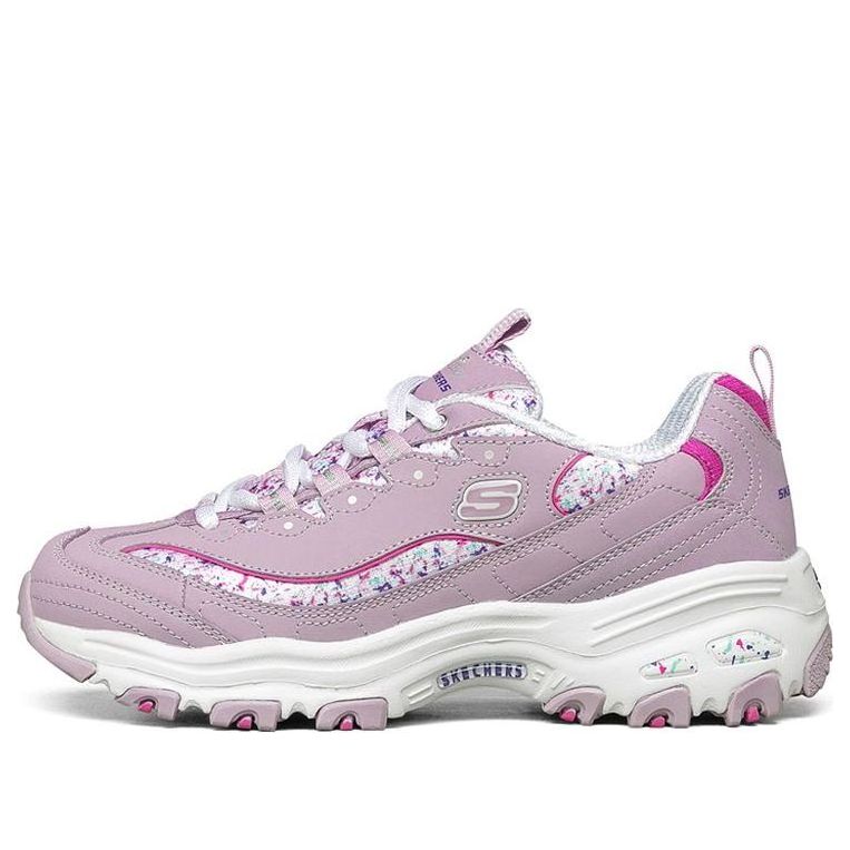 (WMNS) Skechers D'Lites Dad Shoes Red 149236-LVHP
