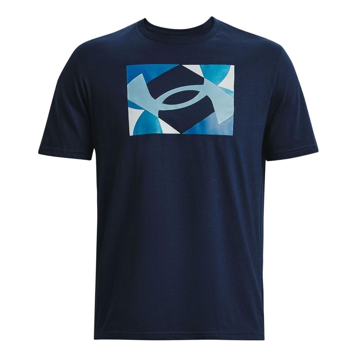 Under Armour Multicolor Logo T-shirt 'College Navy' 1370528-409