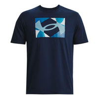Under Armour Multicolor Logo T-shirt 'College Navy' 1370528-409