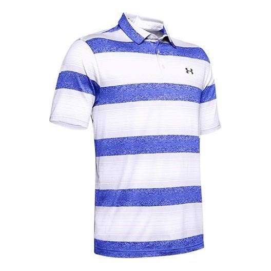 Under Armour Playoff 2.0 Polo Shirt 'White Blue' 1327037-123
