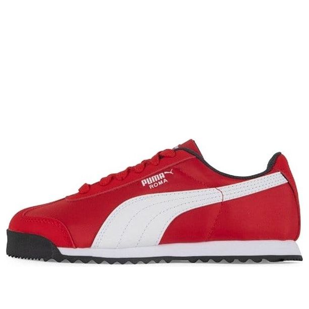 (PS) PUMA Roma Basic Low Top Running Shoes Red/White 362795-20