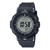 Men's CASIO PRO TREK Series Outdoor Solar Energy Watch Solar Powered Mens Black Digital PRG-30-1
