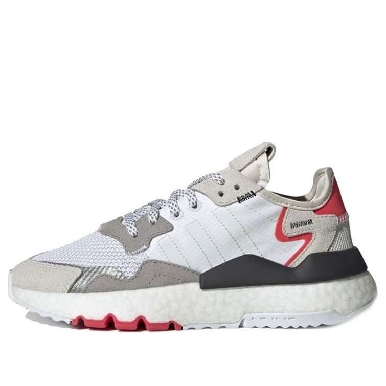(GS) adidas Nite Jogger J 'White Shock Red' G28044