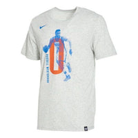 Nike NBA Thunder Westbrook Short Sleeve Gray AA2405-063