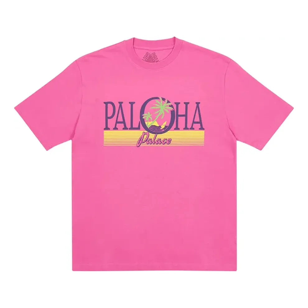 Palace FW22 Paloha T-Shirt 'Pink' P23TS043