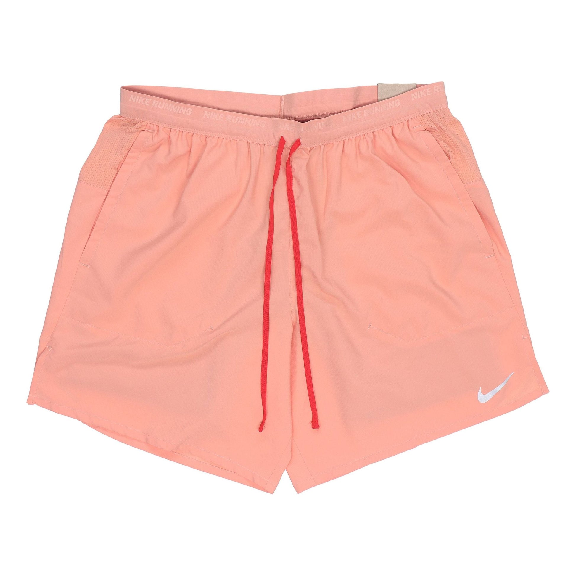 Men's Nike Dri-FIT Solid Color Small Label Breathable Quick Dry Running Training Shorts University Red DM4760-824