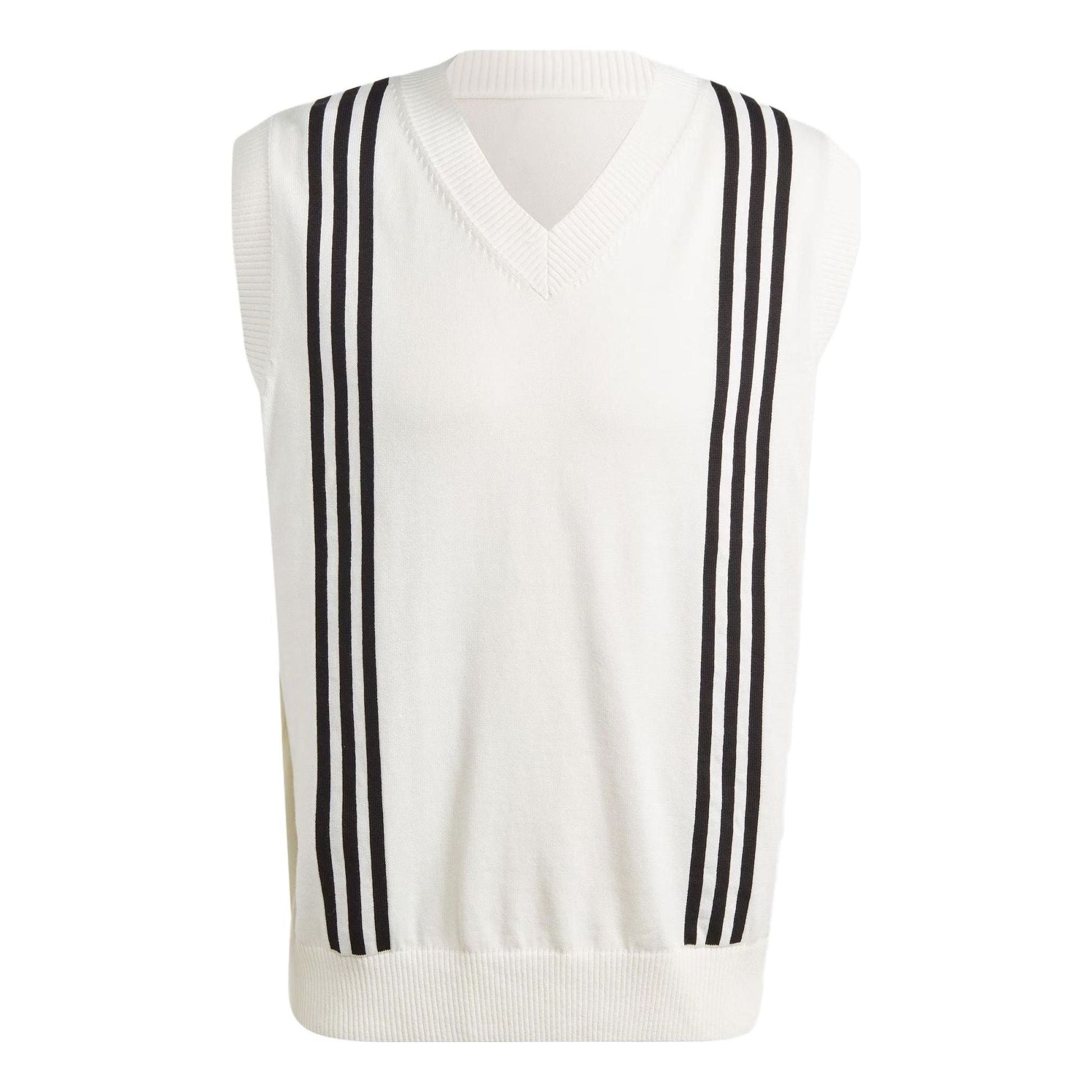 adidas Hack Knitted Vest Asia Sizing 'White Black' IM4574