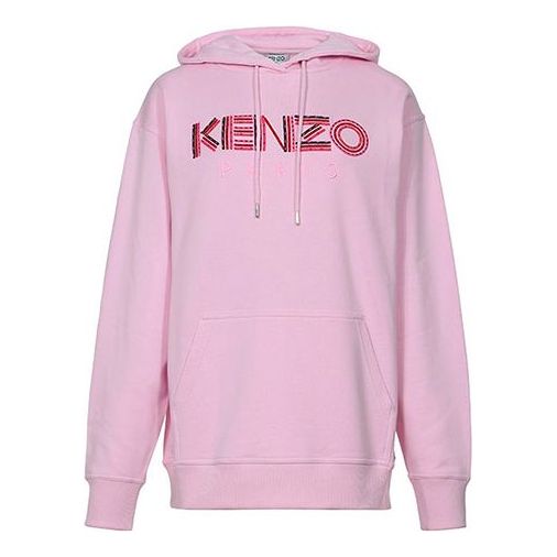 (WMNS) KENZO Alphabet Logo Loose Hoodie Pink F962SW761962-33