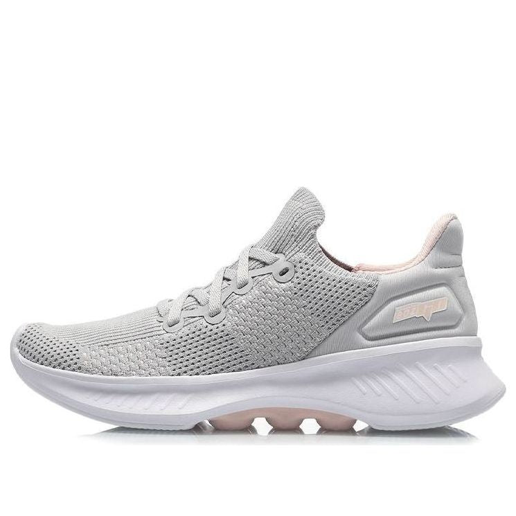 (WMNS) Li-Ning Eazgo No Boundry 'Light Grey Orange' AREQ034-1