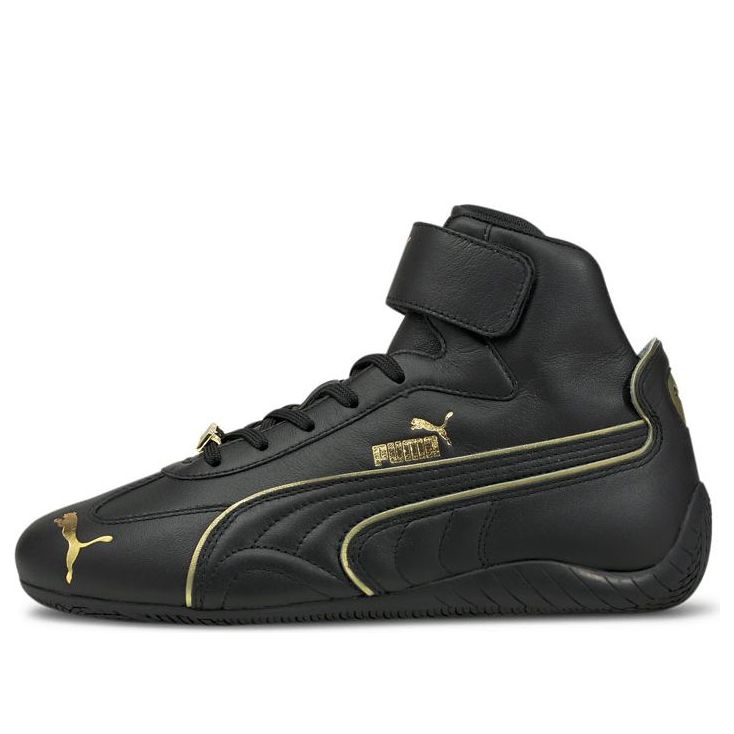 (WMNS) Puma Speedcat Mid LS 'Black Team Gold' 380669-01