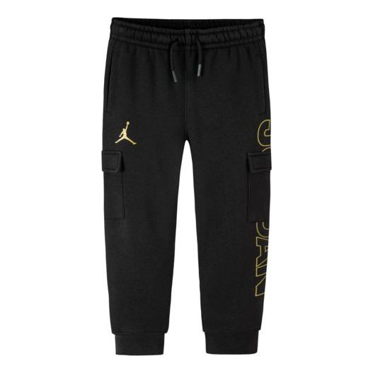 (GS) Air Jordan Athletic Sweatpants 'Black' JD2242052GS-001