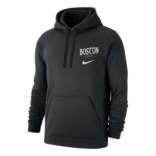 Nike NBA City Edition Boston Celtics Casual Sports hooded Pullover Black CN9727-010