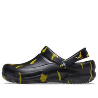 Crocs Bistro Graphic Clogs 'Black Yellow' 204044-064