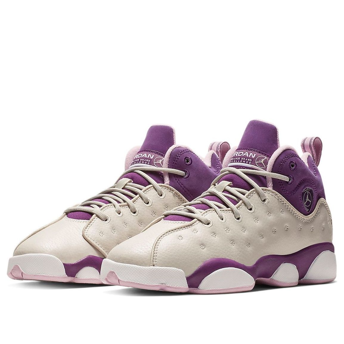 (GS) Air Jordan Jumpman Team 2 'Desert Sand Night Purple' 820276-005