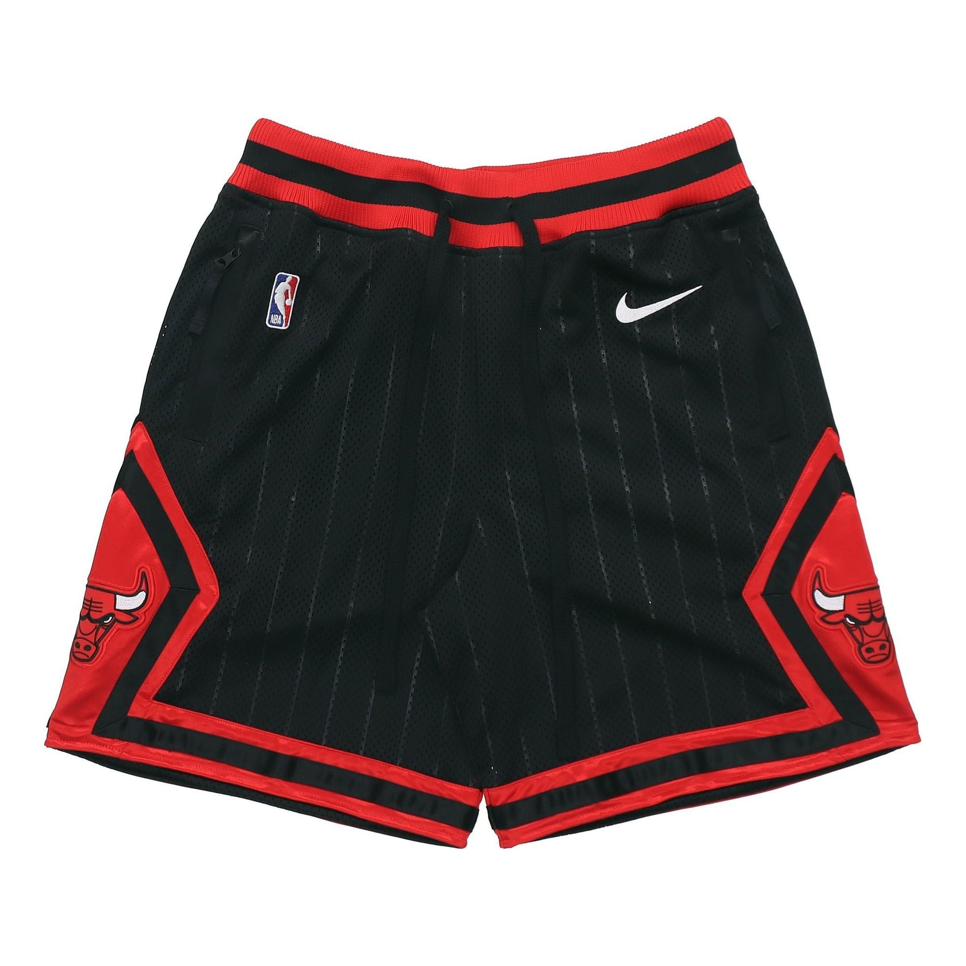 Nike Bulls Courtside Statement Edition Chicago Bulls Basketball Shorts Black Red Blackred AV6608-010
