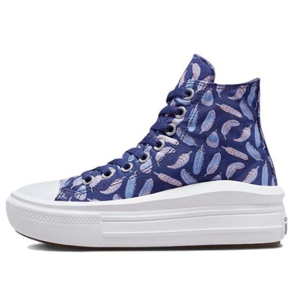 Converse Chuck Taylor All Star Move Platform High GS 'Feathers' A01515C
