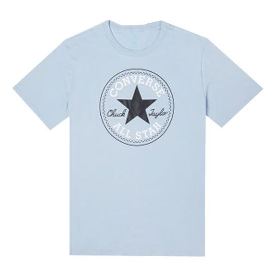 Converse Chuck Patch T-Shirt Asia Sizing 'Blue' 10007887-A33