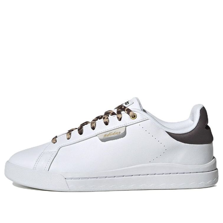 (WMNS) adidas neo Court Silk 'Cloud White Gold Metallic' GW1453