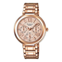 CASIO SHEEN Serieses Rose-gold Rose Gold Analog SHE-3034PG-9A