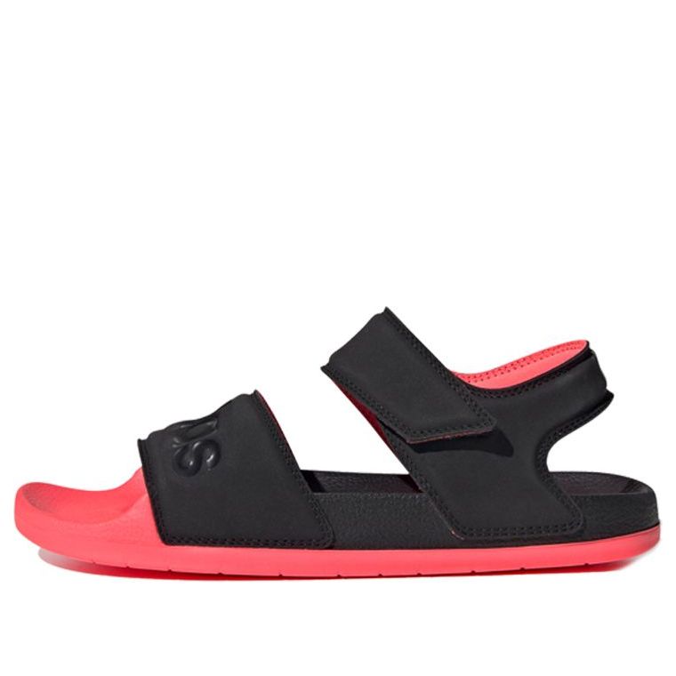 (WMNS) adidas Adilette Sandal 'Black Signal Pink' FW4300